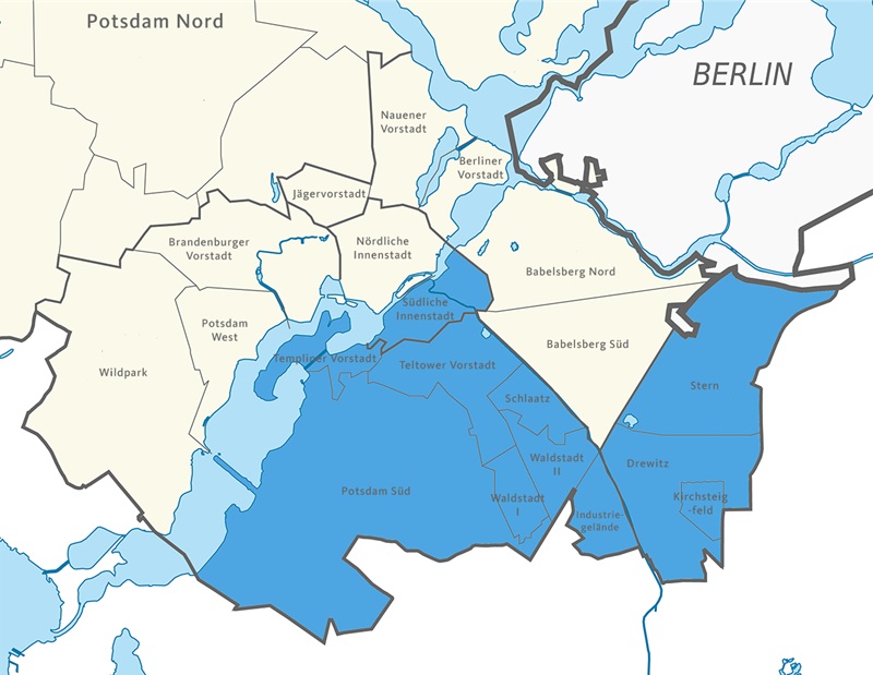 Wahlkreises Potsdam II